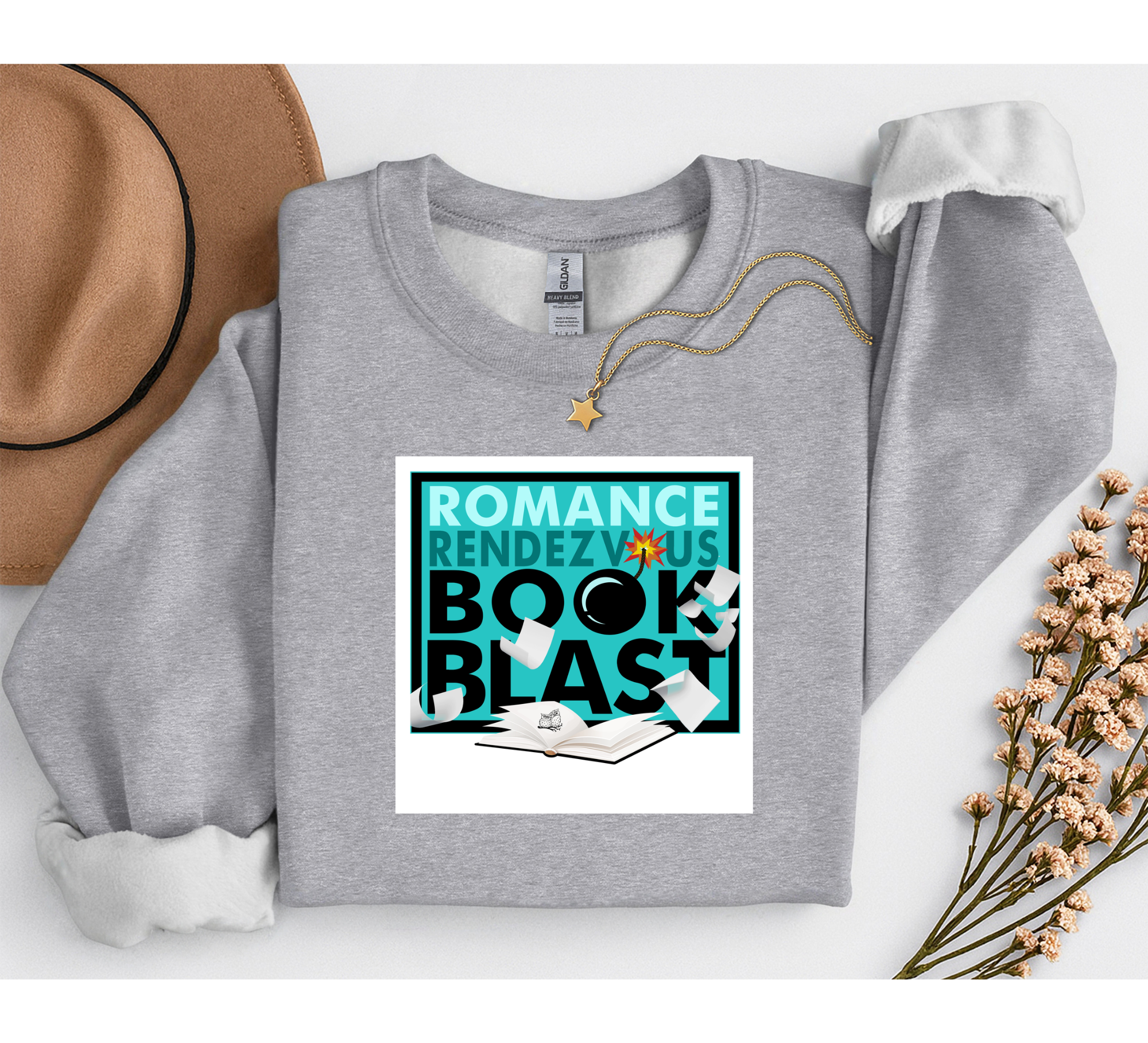 RRBB Gildan Sport Grey Crewneck Sweatshirt