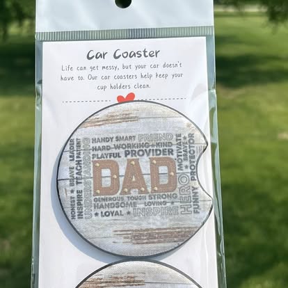 Car Coaster for Dad