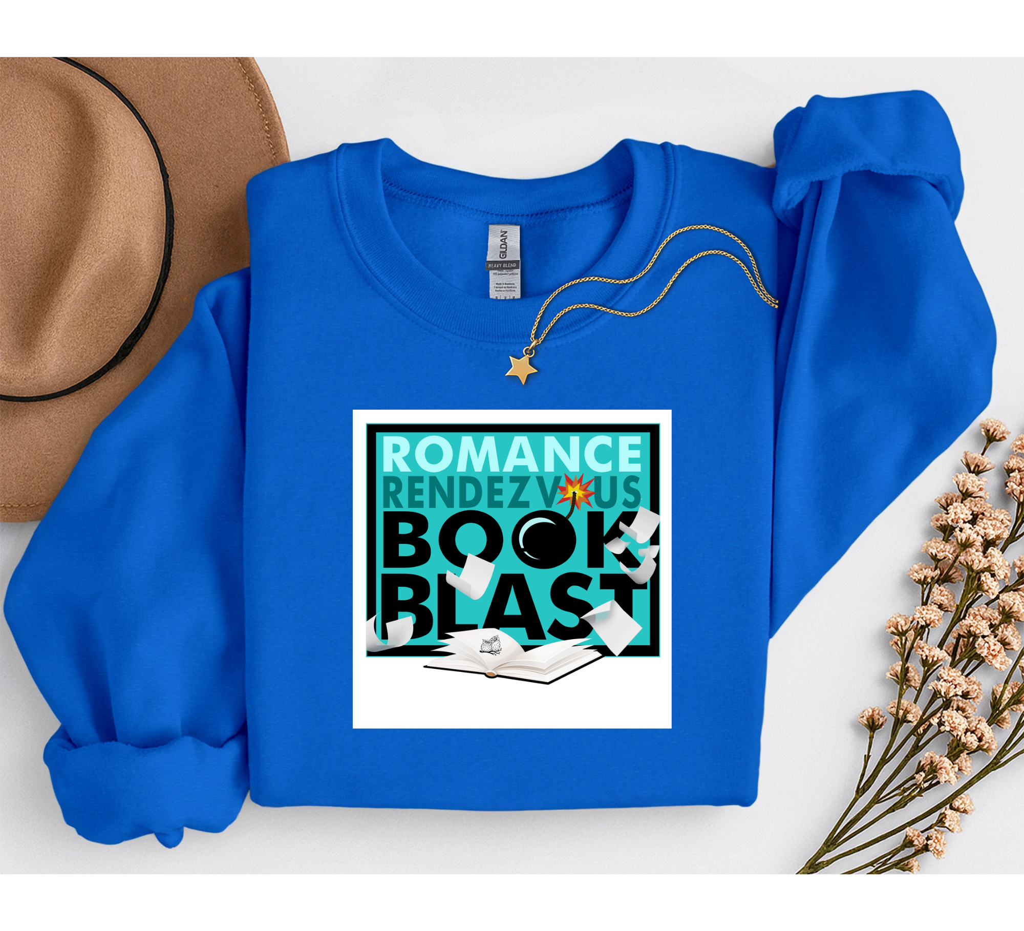 RRBB Gildan Royal Blue Crewneck Sweatshirt