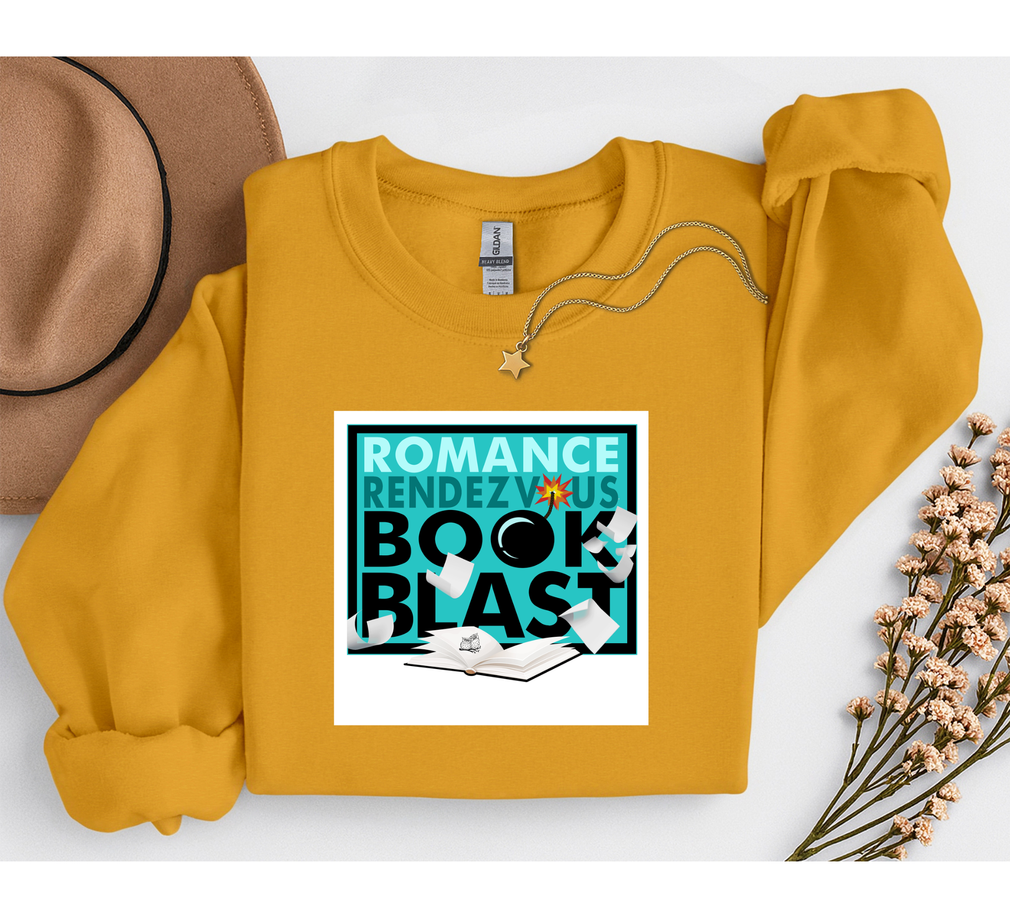 RRBB Gildan Gold Crewneck Sweatshirt