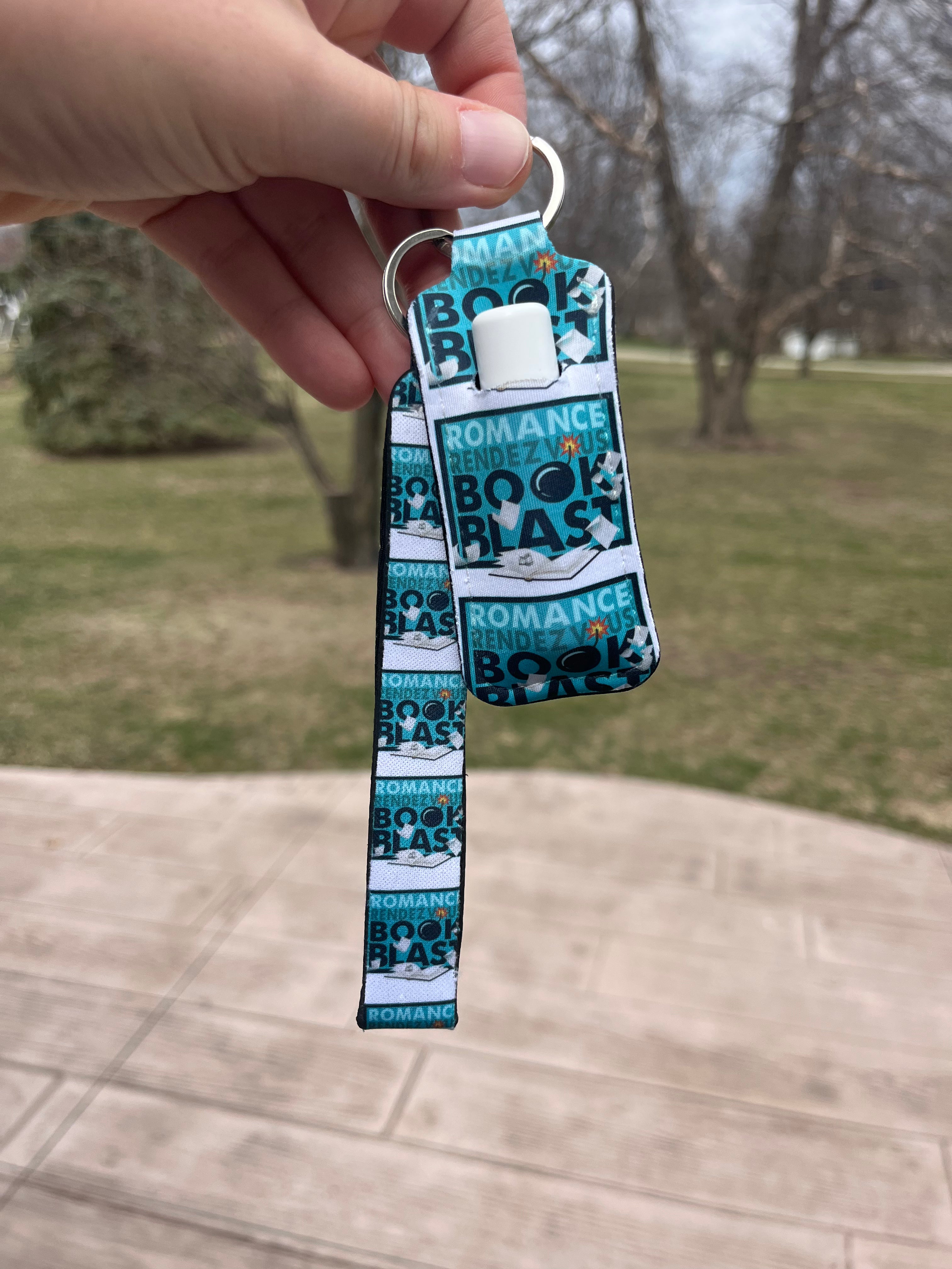 RRBB Keychain Wristlet and Chapstick Holder