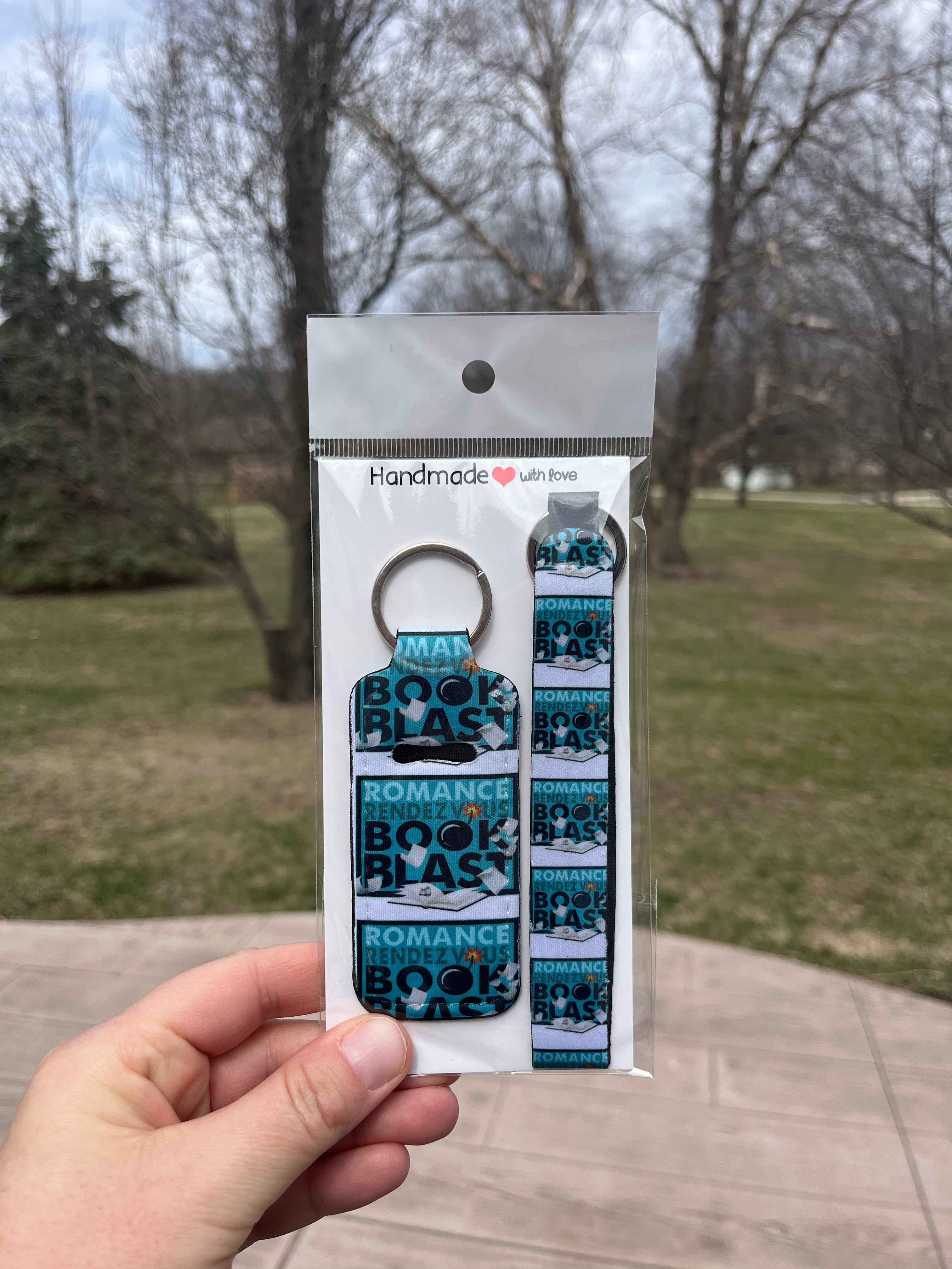 RRBB Keychain Wristlet and Chapstick Holder